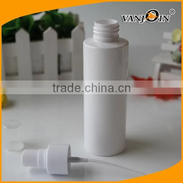 4 oz Spray Pump Cylindrical Lotion Oil Spa Carry-on Bottle photo-6