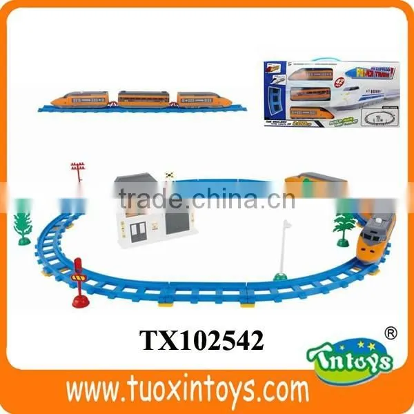 Toy Trains for Kids, Battery Operated Toy Train Set Steam Locomotives photo-4
