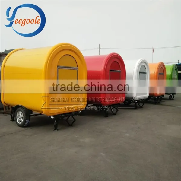 Yeegoole Thai Model Ice Cream Trailer / Food Carts Vendors / Stainless Steel Trailer CE photo-6