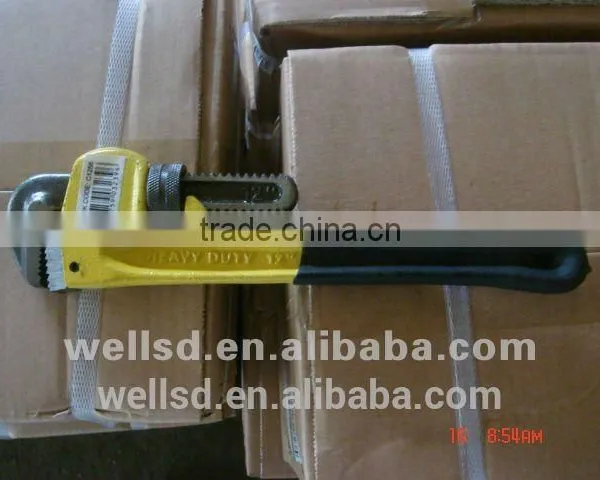 High Tensile Strength US Type Heavy Pipe Wrench photo-6