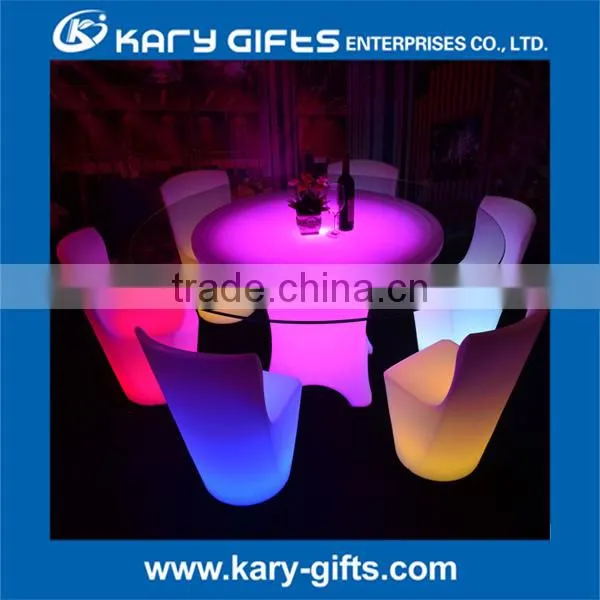 LED Light up Dinning Table Dinning Furniture photo-2