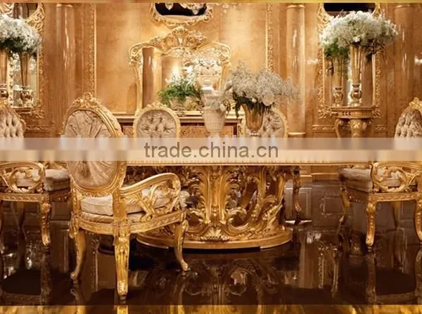 Luxury Style Golden Four Door Showcase, Gorgeous Home Decorative Glass Display Cabinet/ Wine Cabinet photo-3