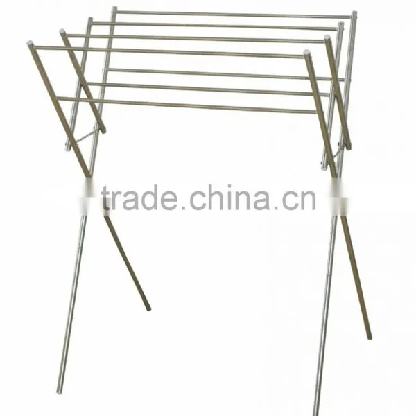 Clothes Rack Clothes Drying Rack With Shelves photo-2