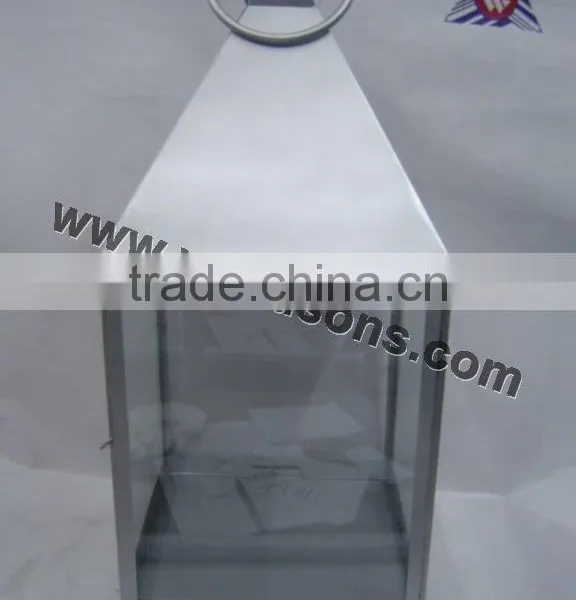 Wholesales White LED Metal Lanterns for Outdoor Garden photo-2