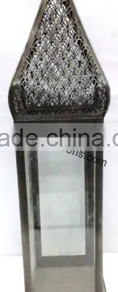 Peaked Roof Metal Lantern photo-5