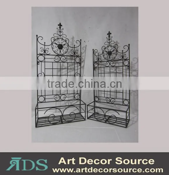 Vintage Decorative Metal Wall Shelf