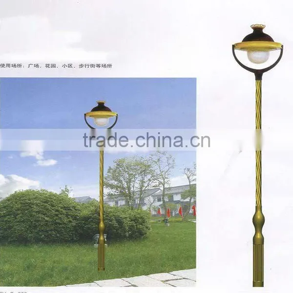 Metal Street Light Polesn Garden Pole Lights Metal Poles for Light photo-5