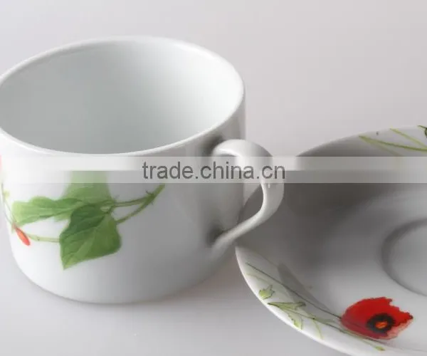 China Top Factory Wholesale Porcelain Dinnerware Tea Cup Sets Hot Sale photo-2