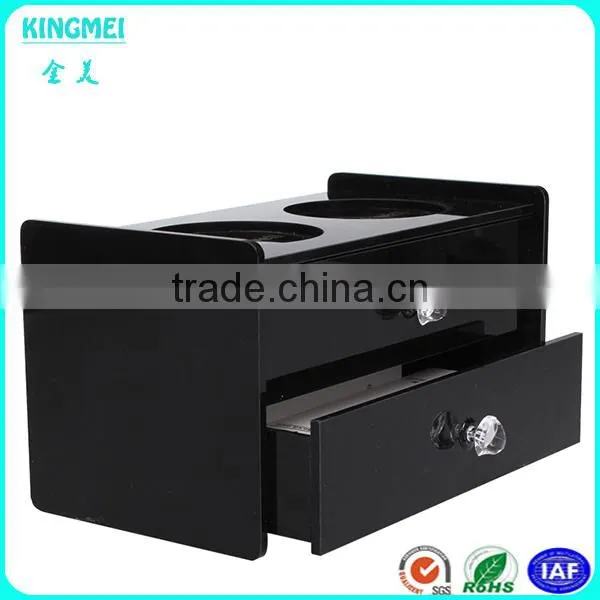 High Clear Acrylic Drawer Box With Printing Logo of Hotel Toiletries Organizer photo-6