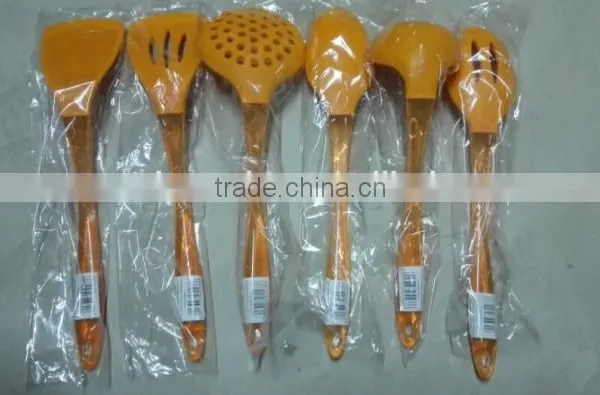 Silicone Kitchen Utensils Cooking Tools 6pcs Set photo-4