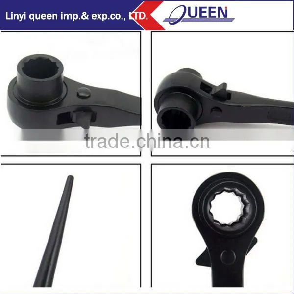 Double Size Reversible Scaffolding Ratchet Wrench photo-5