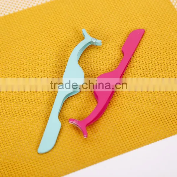 Colorful Rubber Plastic Material Multifunctional Eyebrow Tweezer Popular Used for Beauty Salon photo-2