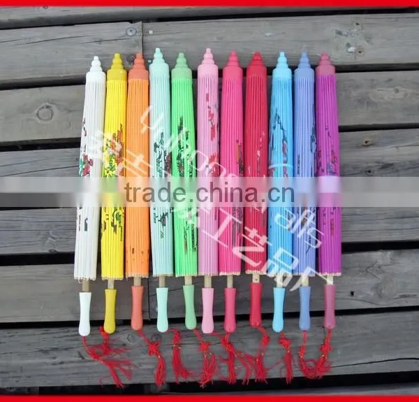 High Quality Wedding Silk Parasol in Bamboo Crafts photo-5