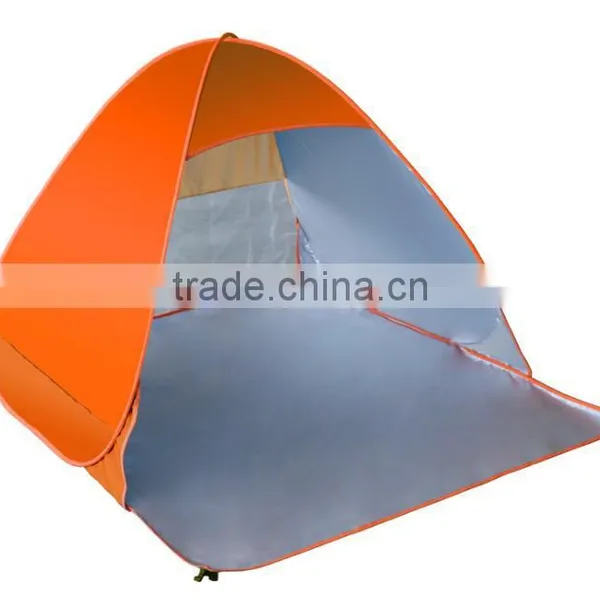 3-4 Person Outdoor Camping Beach Shelter Sunshade Fishing Ultraviolet-proof Pop up Tent photo-2