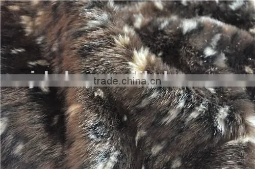 2015 High-grade Imitation Leopard Brown Pointed Fox Fur photo-2