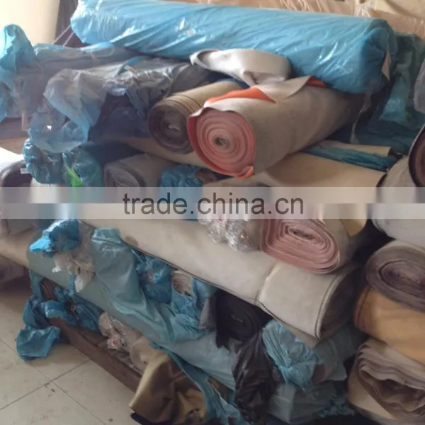 PVC Artificial Leather Stocklot, PVC Synthetic Leather for Sofa and Bag Stock Lot photo-3