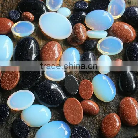 Unique Triangle Fans Natural Moss Agate Charms Diy Triangle Fans Agate Jewelry Accessories Wholesale photo-2