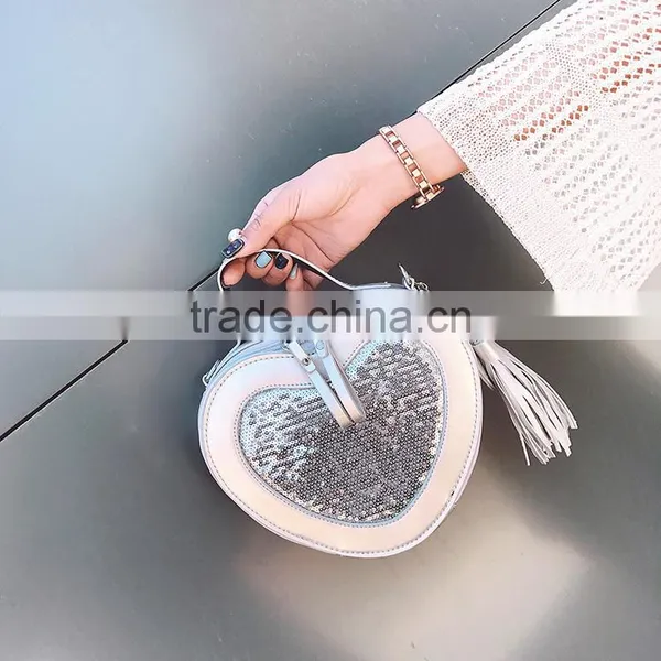 2017 Hot Sale New Design Wholesale Price Girls Fancy Shoulder Hand Bag Little Bag photo-3