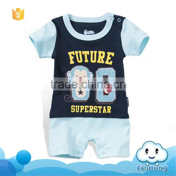 SR-270B Romper Baby Clothes Ready-made Clothes Bodysuit Wholesale Blank Baby Clothes