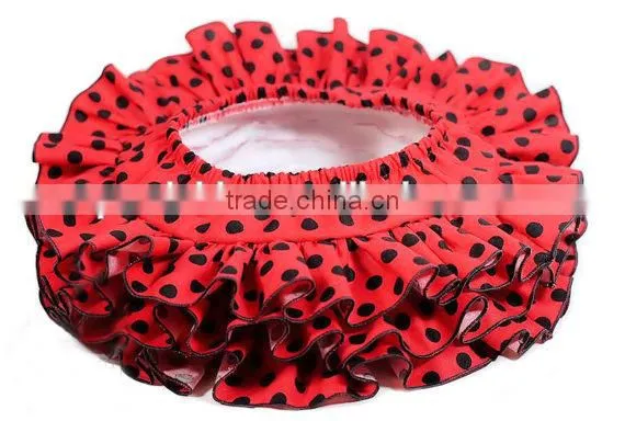 Baby Girl Summer Dress Whole Round Triple Ruffles Bloomer Skirt Baby Wear Clothes photo-2