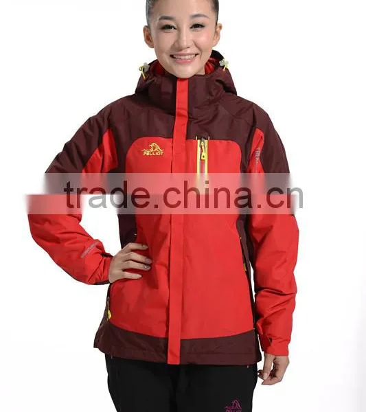 OEM Sports Wear Ladies Windproof Waterproof Breathable Outdoor Jacket photo-2