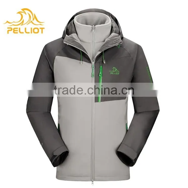 Mens OEM/ODM Service Outdoor Waterproof 3 in 1 Jacket photo-4