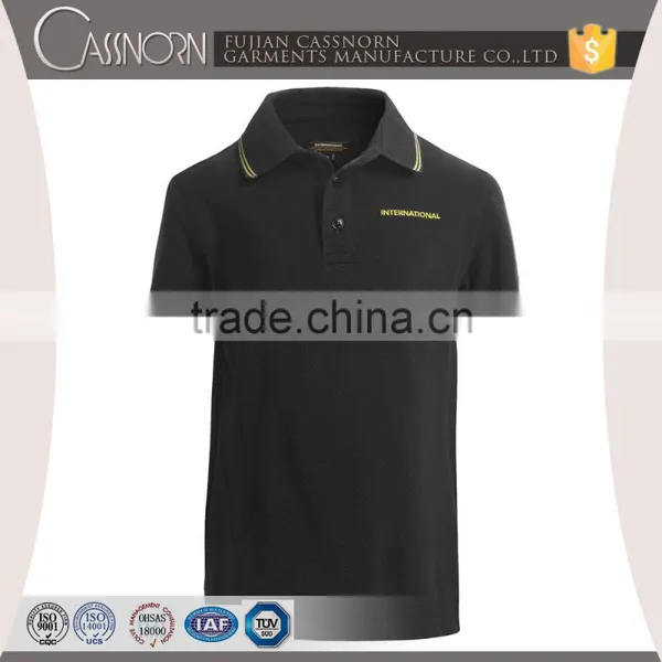 Custom Embroidery Logo Short Sleeve Latest t Shirt Designs for Men photo-2