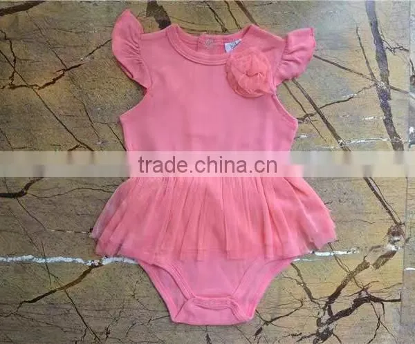 New Pattern Cotton Boutique Girl Clothing Baby Girl Romper photo-4