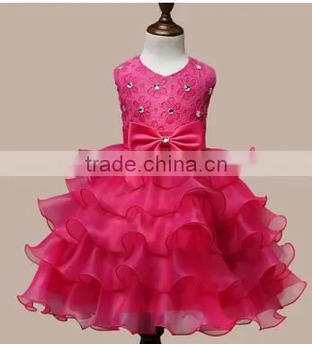2014 New Children Clothing Polka Dot Summer Dress Vintage Baby Girls Dresses Black/White 3-10 Years 19859 photo-6