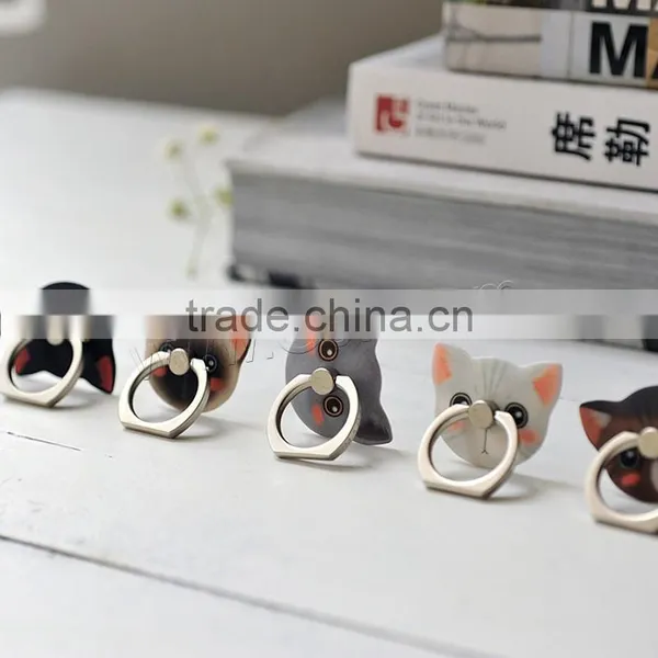 New Products Zinc Alloy Cat Mobile Phone Ring Holder photo-2