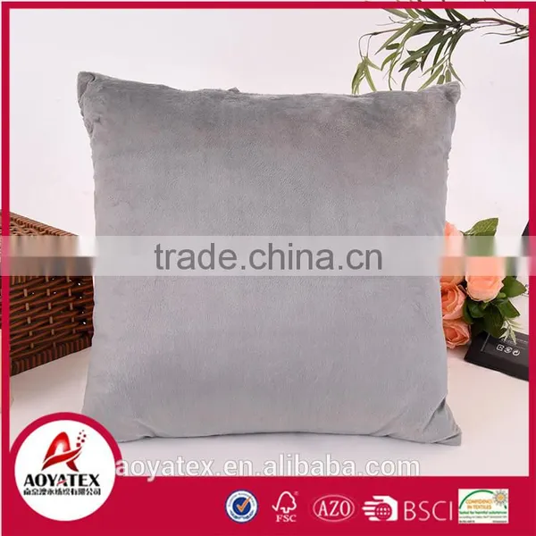 Grey Color Star Quilt Design Decorative Pillow, Customized Design Quilt Pillow Set, Solid Micromink Pillow for Sofa photo-2