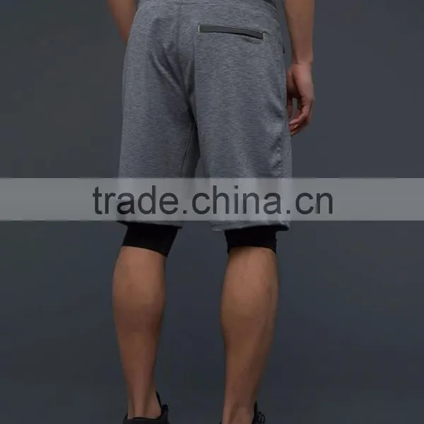 Good Quality Training Gym Mens Wholesale Sweat Shorts photo-2
