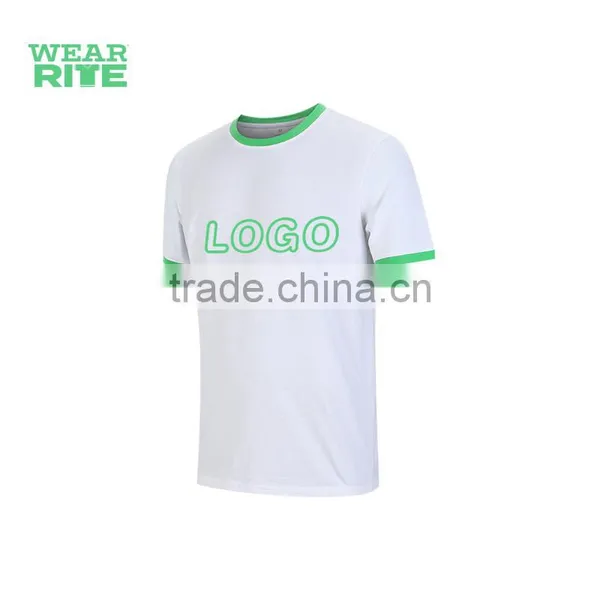 Cotton Crew Neck Silk Screen Printing Slim T Shirt Blank for Women photo-6