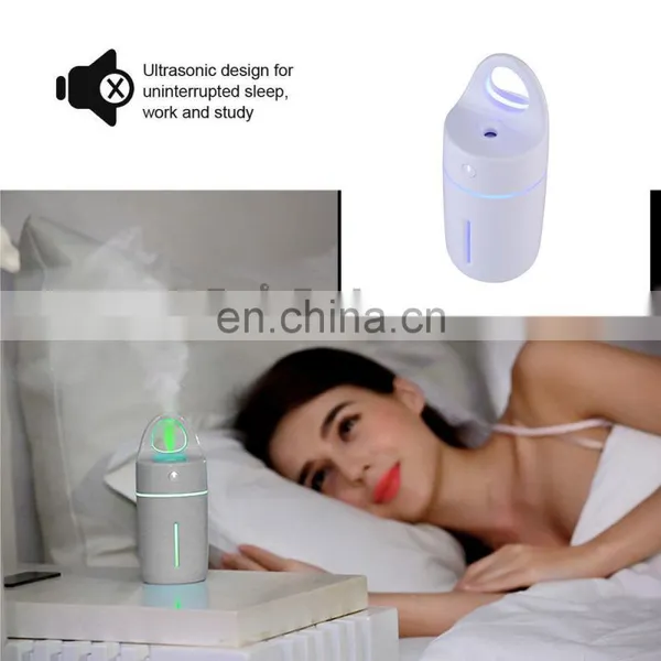 Desktop Cup Night Light USB Car Air Purifier, Mini Humidifier Car Air Freshener, Car Air Purifier Ionizer Oxygen Bar photo-5