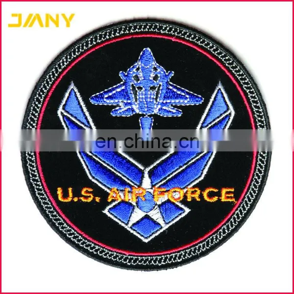 Custom Us Air Force Veteran Iron on Embroidered Military Patches for Sale photo-2