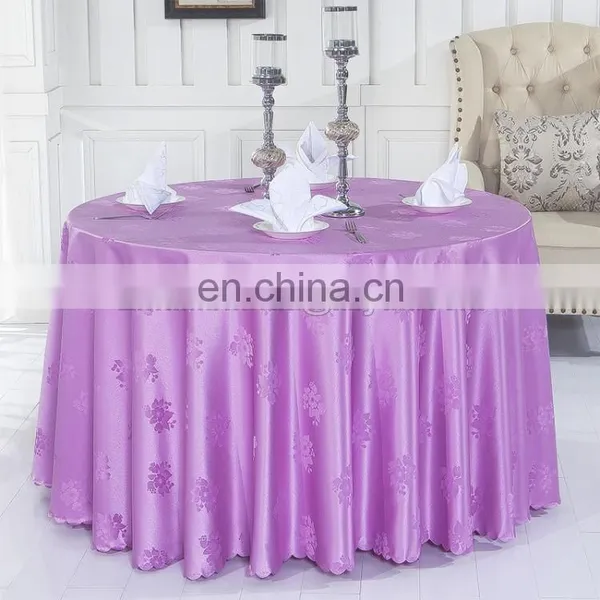 100%polyester Hotel Tablecloths Overlays photo-3