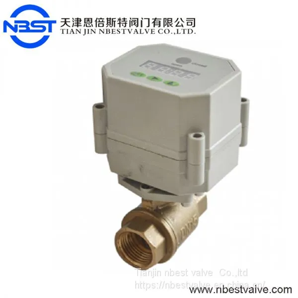 Timer Controlled Motorized DN20 Ball Valve photo-2