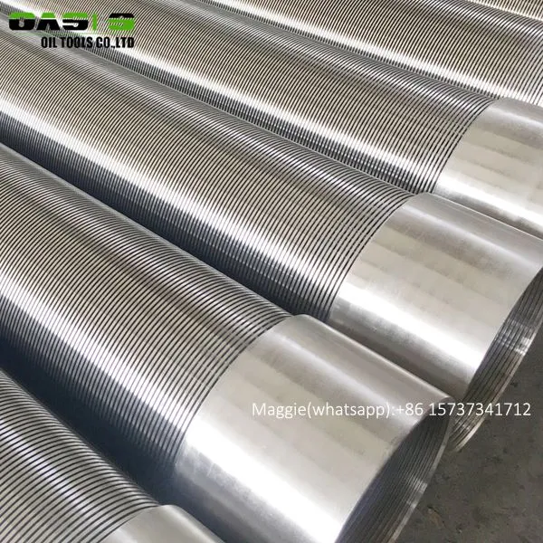 High Quality Water Well Screen Filter Cylinder / V Type Wedge Wire Screen