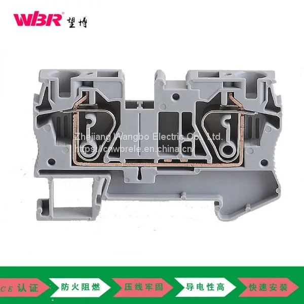 Spring Terminal Screw Terminal Block ST6 Pure Copper Connector photo-4