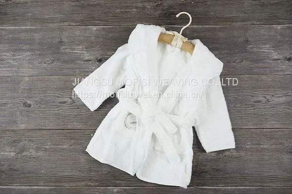 High Quality Comfortable Luxury Unisex Baby Bathrobe photo-4
