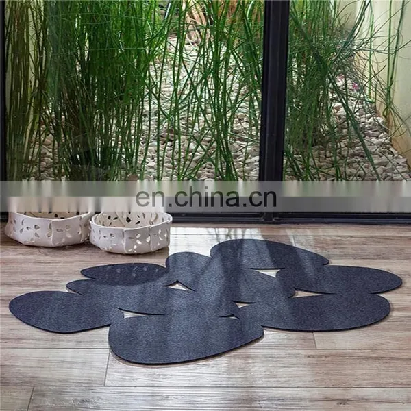 Purple Area Modern Dual Modern Accent Contemporary Area Rug photo-3