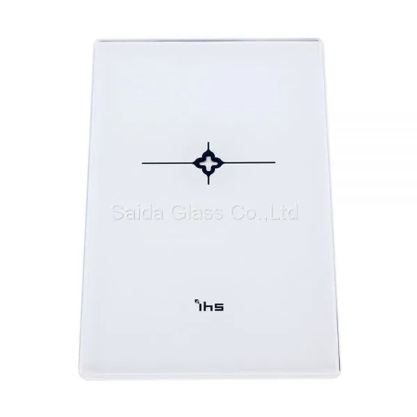 Customised 3mm Top Switch Tempered Glass With UV Printing for Smart Home photo-3