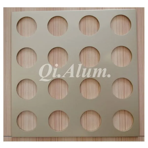 Aluminum Veneer Manufacturers Selling Specifications Hollow Aluminum Veneer Curtain Wall Punching Customization photo-3