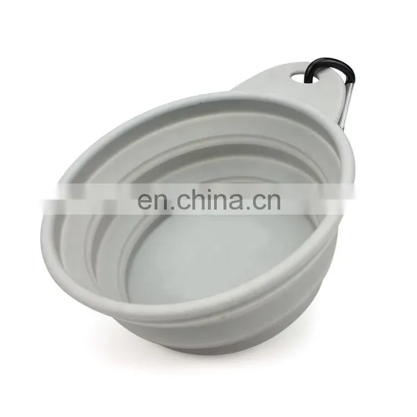 Hot Selling Factory Supply Folding Silicon Dog Bowl for Dogs Travel Convenient Bowl photo-6