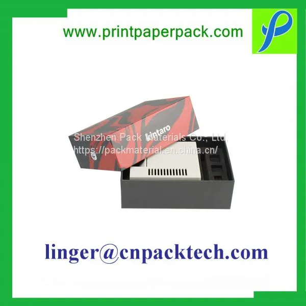 Luxury Paper Cardboard Gold Stamping Logo Gift Packing Box photo-2
