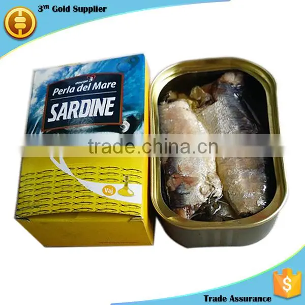 125g Easy Open Fresh Halal Canned Sardine Factory With Best Quality photo-3