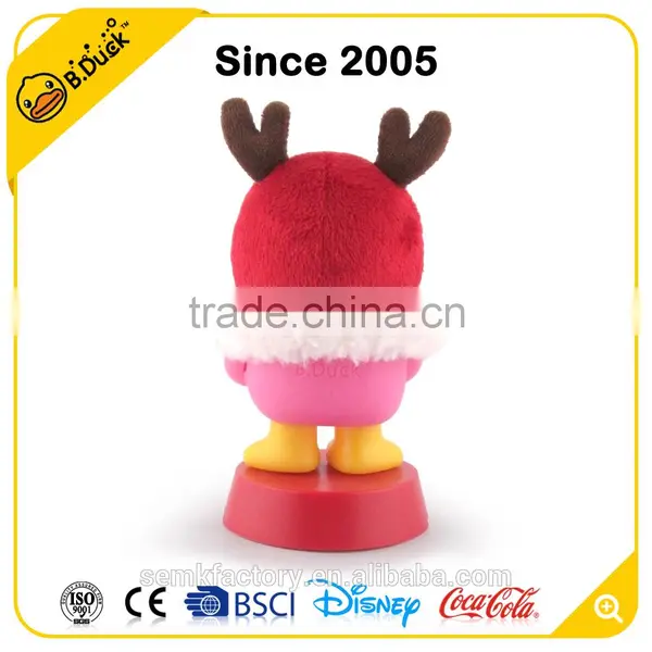 B.Duck Plastic Pvc Vinyl Figurine for Christmas Promotional photo-4