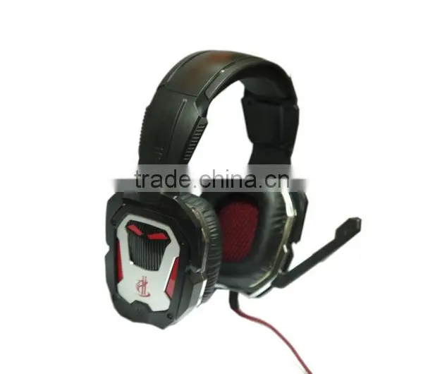 2016 Newest Led Light 7.1 Sound Professional Gaming Headset for Ps4/computer/tablet/laptop photo-4