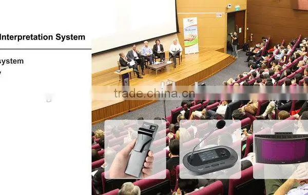 Wireless Simultaneous Interpretation System Translation System YARMEE YSD604 photo-6