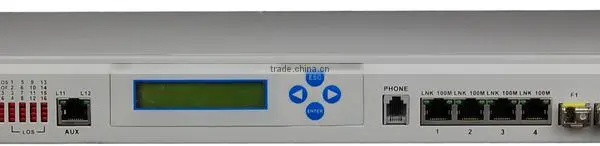 16E1 4Ethernet With LCD Management Optical Multiplexer photo-3